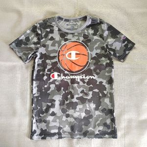Champion Camo Basketball Performance T-shirt boys size 14/16